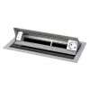 Outlet Box Type F Kindermann 7492000081 Silver White