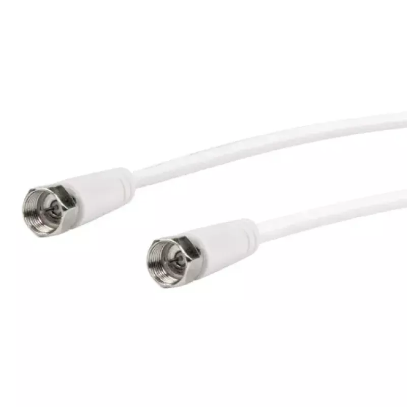 Coaxial Cable Schwaiger KVC250 052 F-type 5 m White