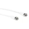 Coaxial Cable Schwaiger KVC250 052 F-type 5 m White