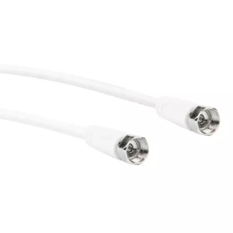 Coaxial Cable Schwaiger KVC250 052 F-type 5 m White