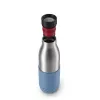 EMSA Bludrop Sleeve N3110700 drinking bottle Fitness, Sports 500 ml Stainless steel Blue, Stainless steel
