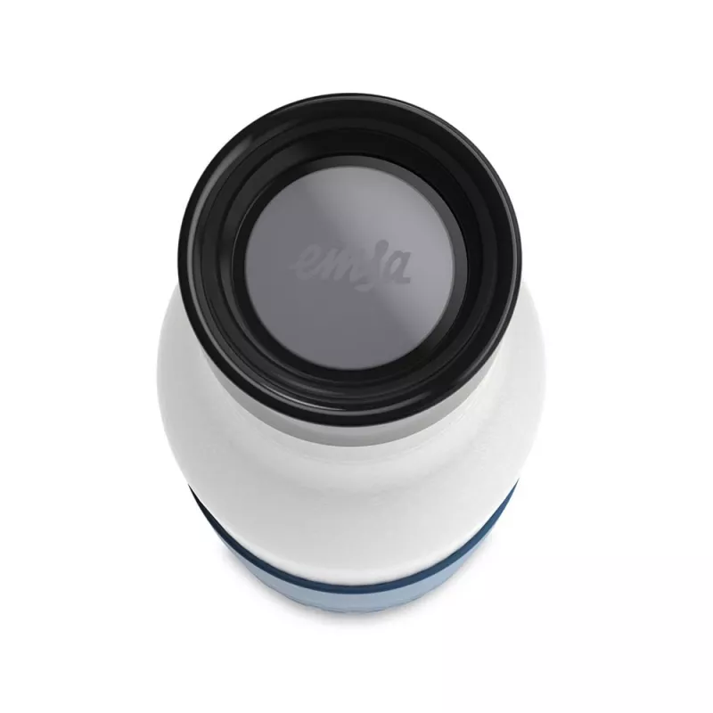 EMSA Bludrop Sleeve N3110700 drinking bottle Fitness, Sports 500 ml Stainless steel Blue, Stainless steel
