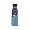 EMSA Bludrop Sleeve N3110700 drinking bottle Fitness, Sports 500 ml Stainless steel Blue, Stainless steel