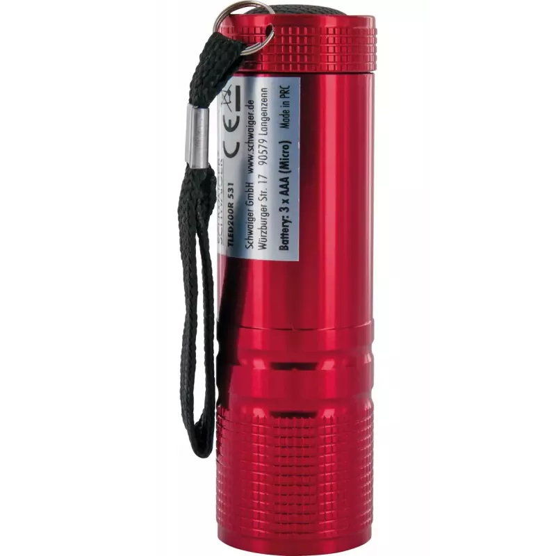 Hand flashlight Schwaiger TLED200R 531
