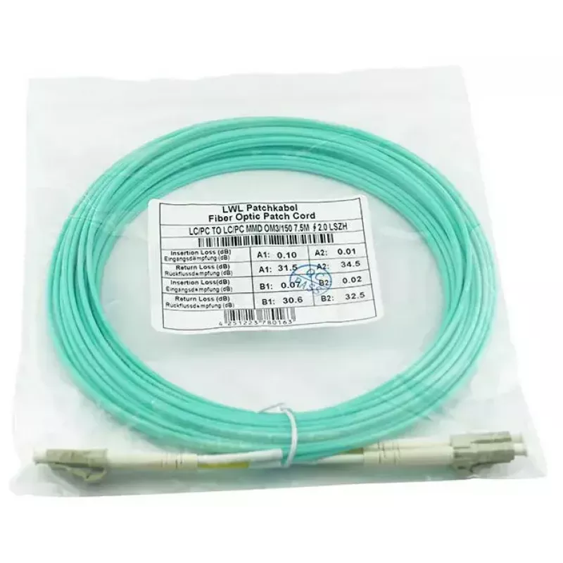 BlueOptics SFP3131EU1MK InfiniBand fibre optic cable 1m LC Aqua OM3