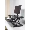 BakkerElkhuizen Adjustable Sit-Stand Desk Riser 2 Black