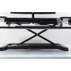 BakkerElkhuizen Adjustable Sit-Stand Desk Riser 2 Black