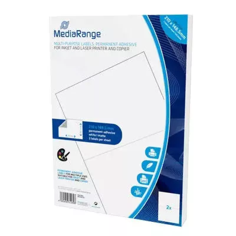 Self-adhesive label MediaRange MRINK141