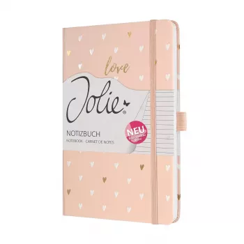 Writing notebook Sigel Jolie JN335 A5 174 sheets Rose