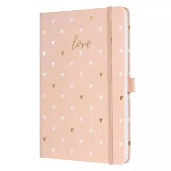 Writing notebook Sigel Jolie JN335 A5 174 sheets Rose