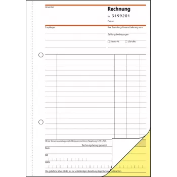 Business Form Sigel SD130 A5 White Yellow 60 Sheets