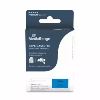 Printer Ribbon MediaRange MRBTZ551 Black 2.4 cm 8 m