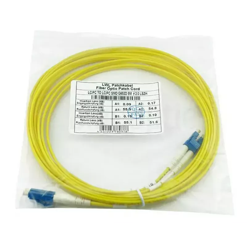 Fibre optic cable BlueOptics CAB-SMF-LC-LC-3 3 m G.657.A1 LC to LC
