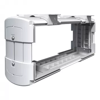 Dataflex Viewlite computer holder - desk 100, 30 kg, ABS synthetics, White