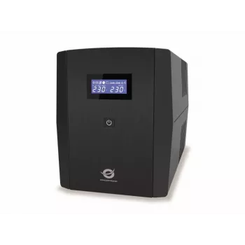 Conceptronic ZEUS08EM 1500VA 900W UPS, IEC, Schuko, Line-Interactive, 1.5 kVA, 900 W, Sine, 220 V, 240 V