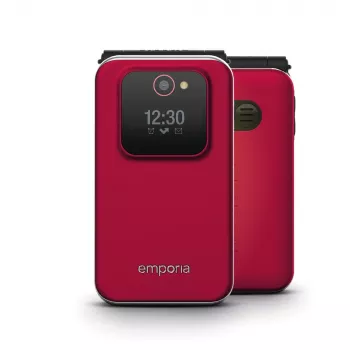 Emporia JOY 7.11 cm (2.8 inch) 113 g Black, Red Entry-level phone