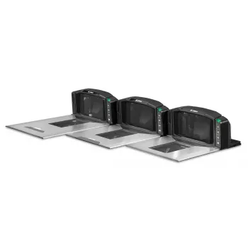 Zebra MP7000 Built-in bar code reader 1D/2D CMOS Black, Stainless steel