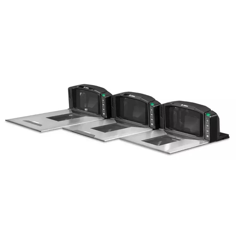 Zebra MP7000 Built-in bar code reader 1D/2D CMOS Black, Stainless steel