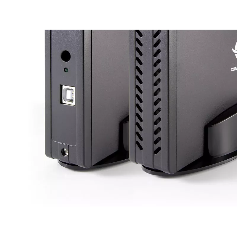 Conceptronic 3.5 inch Hard Disk Box, HDD enclosure, 3.5 inch, Serial ATA, Serial ATA II, Serial ATA III, 0.48 Gbit/s, USB connectivity, Black
