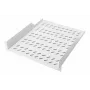 Equip Fixed Shelf 19', 2U, 800MM, Grey