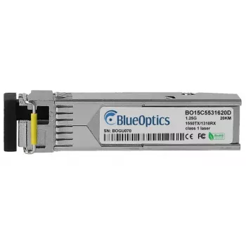 SFP transceiver module BlueOptics SFP-GIG-BB LX/LC EEC-BO Fiber optic 20000 m