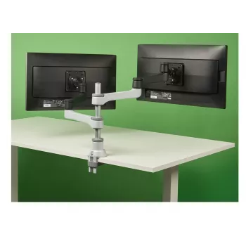 R-Go Tools Monitor arm R-Go Zepher Dual, for two monitors, fully adjustable, 0- 8 kg load capacity, 100% circular, black