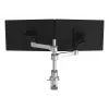 R-Go Tools Monitor arm R-Go Zepher Dual, for two monitors, fully adjustable, 0- 8 kg load capacity, 100% circular, black