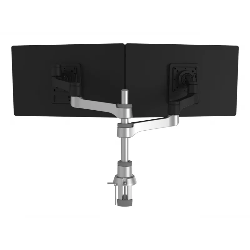 R-Go Tools Monitor arm R-Go Zepher Dual, for two monitors, fully adjustable, 0- 8 kg load capacity, 100% circular, black