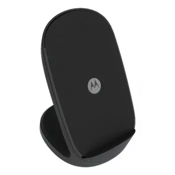 Motorola SJW202-EU mobile device charger Smartphone Black USB Wireless charging Fast charging Indoor