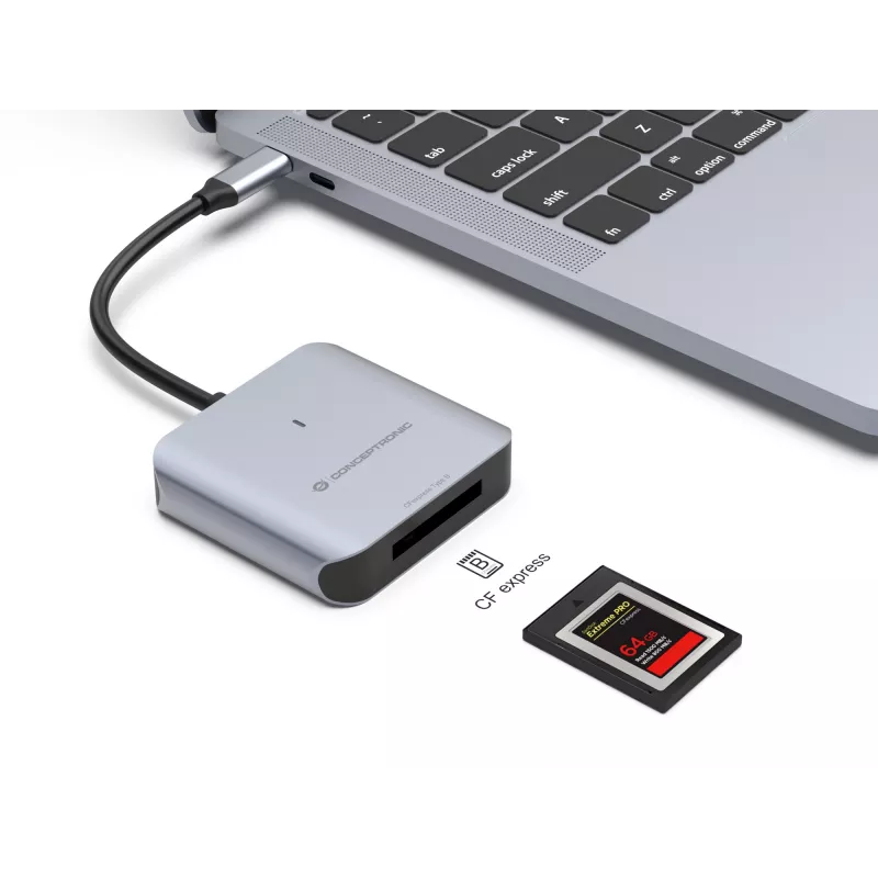 Conceptronic BIAN08G CFexpress 2.0 Type B Card Reader USB 3.2 Gen 2