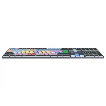 Logickeyboard LKB-MCOM4-TM-UK Keyboard Office Bluetooth QWERTY English Grey Titanium