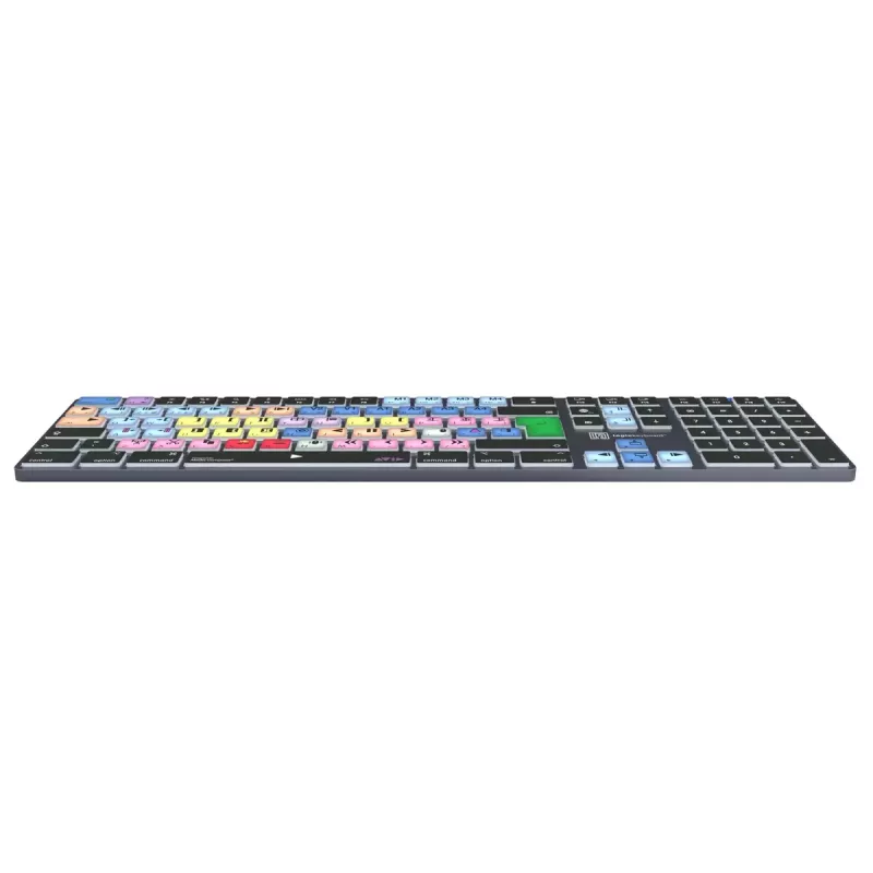 Logickeyboard LKB-MCOM4-TM-UK Keyboard Office Bluetooth QWERTY English Grey Titanium