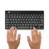R-Go Tools Ergonomic keyboard R-Go Compact Break, compact keyboard with break software, QWERTY (IT), Bluetooth, black