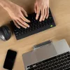 R-Go Tools Ergonomic keyboard R-Go Compact Break, compact keyboard with break software, QWERTY (IT), Bluetooth, black