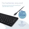 R-Go Tools Ergonomic keyboard R-Go Compact Break, compact keyboard with break software, QWERTY (IT), Bluetooth, black