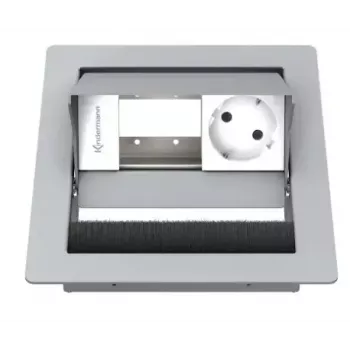 Outlet Box Type F Kindermann 7492000031 Grey White