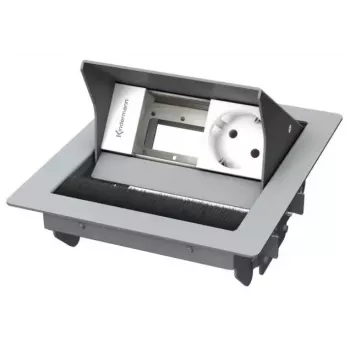 Outlet Box Type F Kindermann 7492000031 Grey White