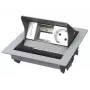 Outlet Box Type F Kindermann 7492000031 Grey White