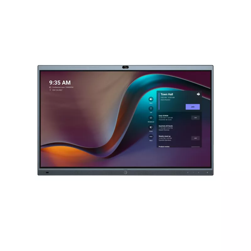 Yealink MeetingBoard 65 inch 4K UHD Interactive Touch Display with Built-in Camera and Microphone Array