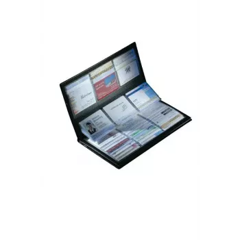Business Card Holder Sigel VZ175 Plastic Black