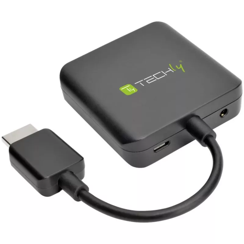 Techly Extractor HDMI Audio Stereo/Audio 5.1 Channel 4K 3D IDATA HDMI-VGA8