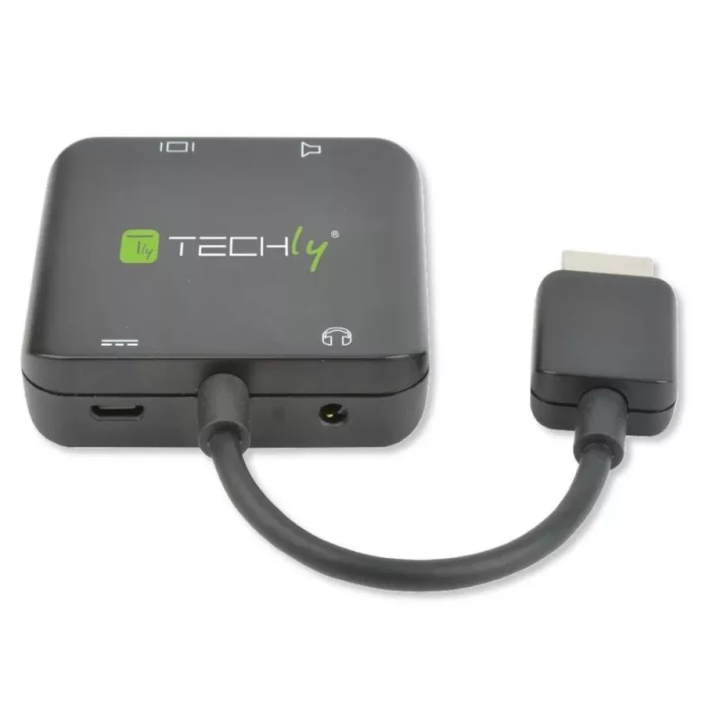 Techly Extractor HDMI Audio Stereo/Audio 5.1 Channel 4K 3D IDATA HDMI-VGA8