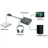 Techly Extractor HDMI Audio Stereo/Audio 5.1 Channel 4K 3D IDATA HDMI-VGA8