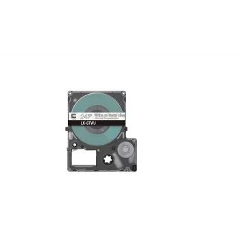 Label Tape Epson LK-6TWJ Transparent White Thermal Transfer 2.4 cm