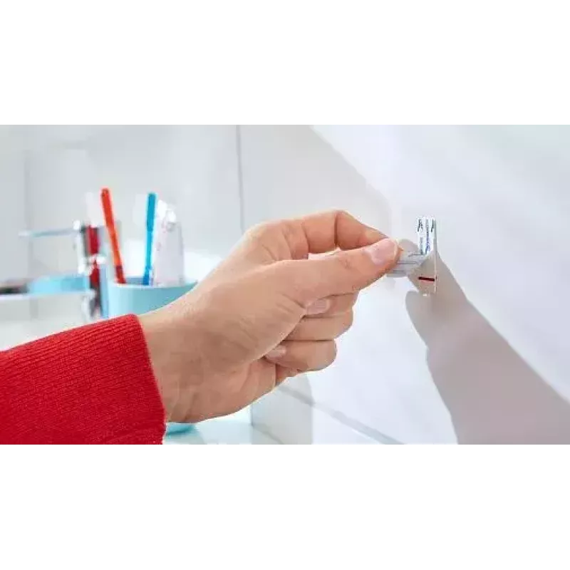 Towel hook TESA 57044-00000 Metallic Indoor 2 pcs
