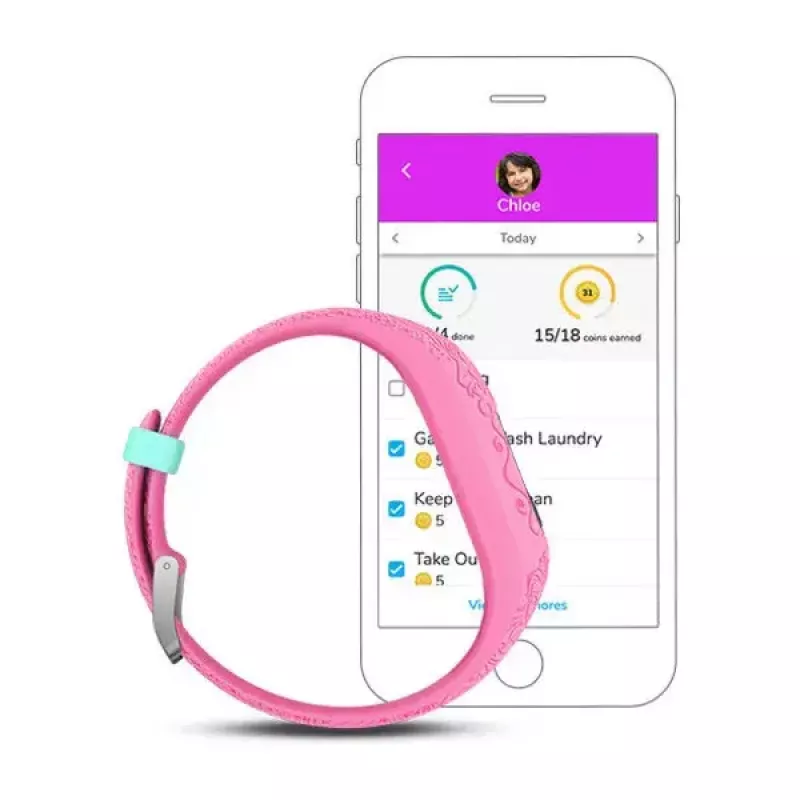 Wristband activity tracker Garmin Vivofit Jr.2 Pink MIP display 88x88
