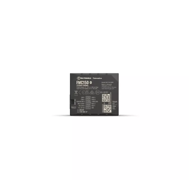 GPS tracker Teltonika FMC150 Car Black 0.128GB Battery 6h