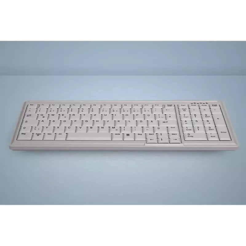 Active Key AK-7000 Keyboard Industrial PS/2 US English White Wired Scissor Switch
