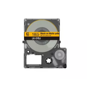 Epson C53S672075 label-making tape Black on yellow