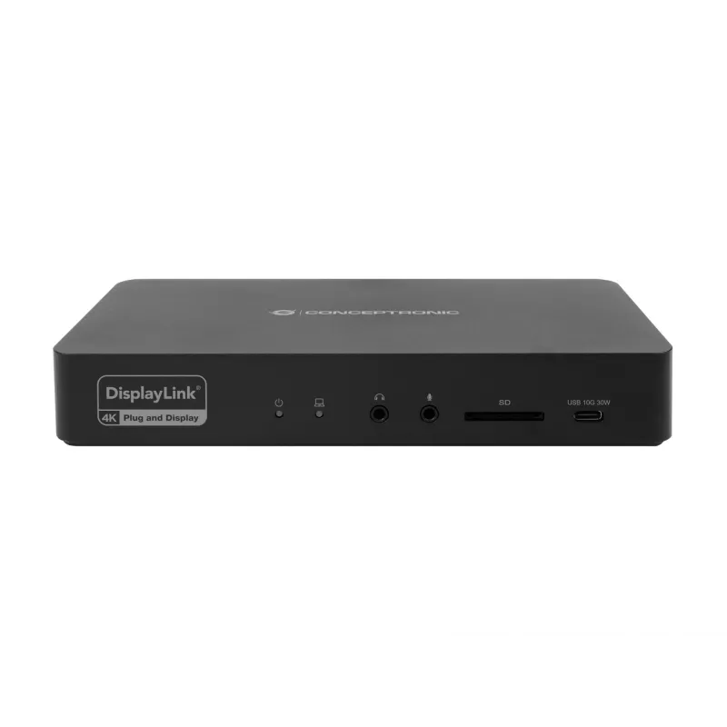 Conceptronic DONN31B 17-in-1 DisplayLink Docking Station USB 3.2 Gen 2